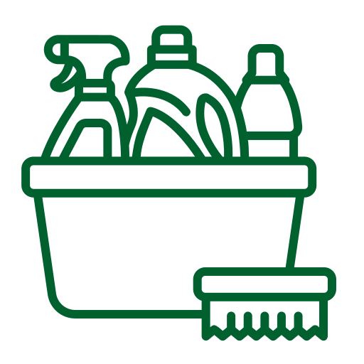 Materiais de limpeza