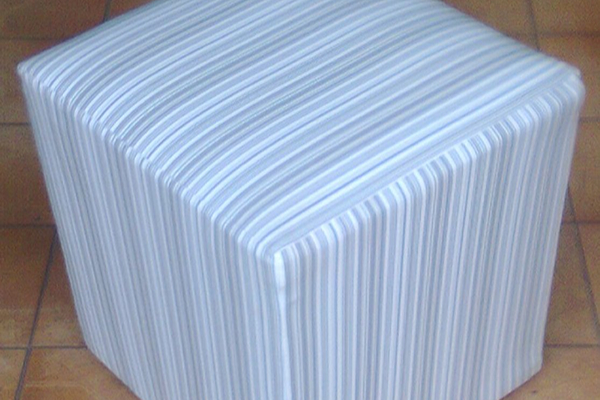 Banqueta listrada